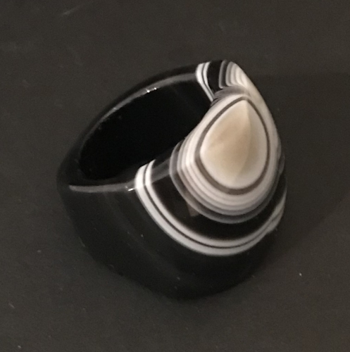 Augen Achat-Ring